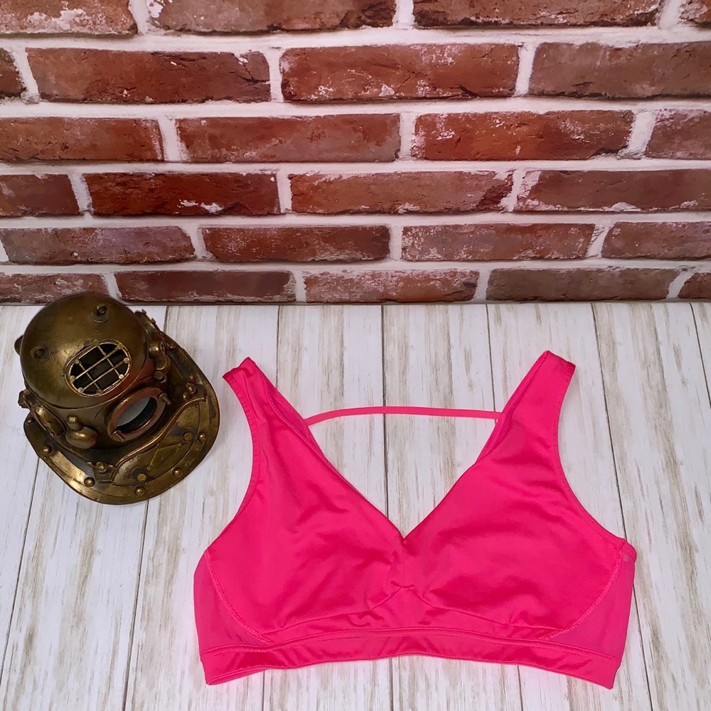 Victoria's Secret Sport Bra VSX Neon Pink M